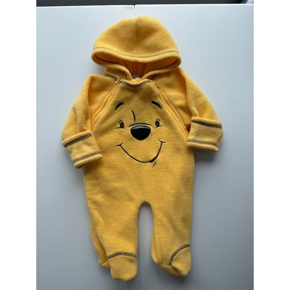 Disney Baby Winnie The Pooh One Piece Costume‎ Hoodie Girl Boy 3-6 Months Coat